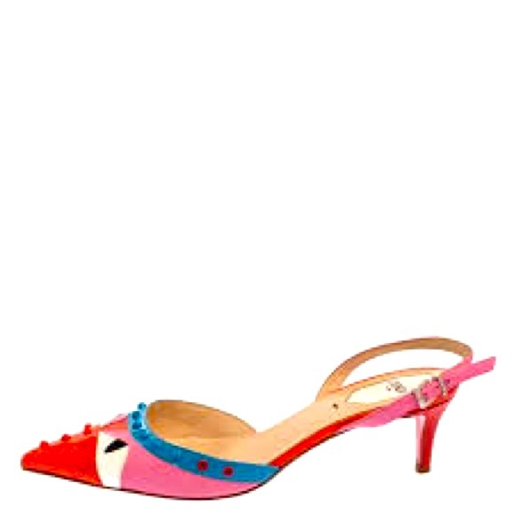 Fendi Shoes - FENDI Monster Slingback